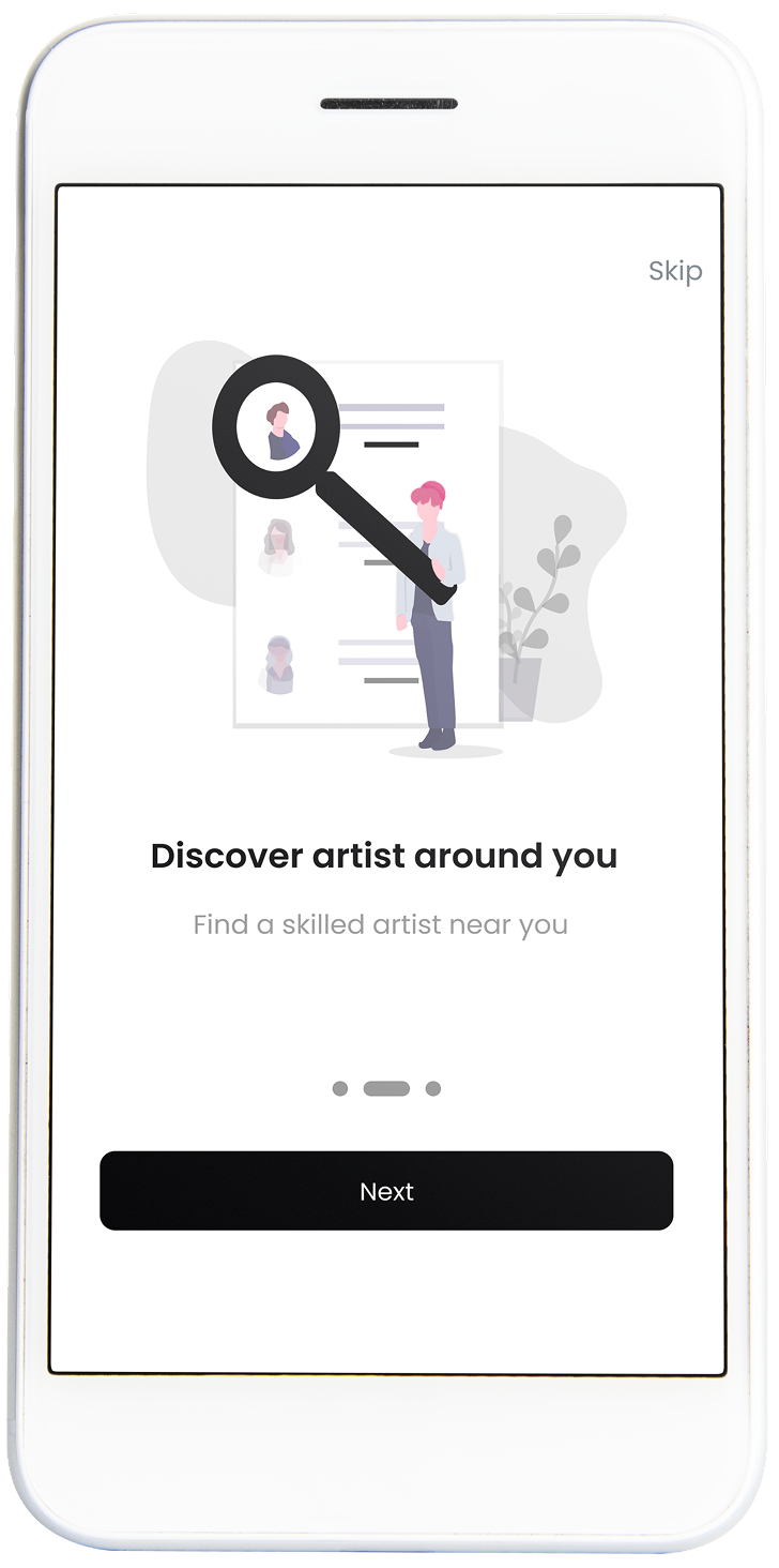 Inksvilla onboarding screen 2